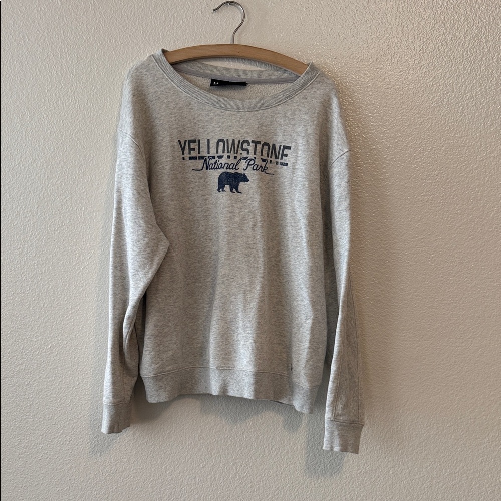 Under Armour Gray Crewneck Sweater
